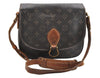 Authentic Louis Vuitton Monogram Saint Cloud GM M51242 Shoulder Bag Junk 1624I
