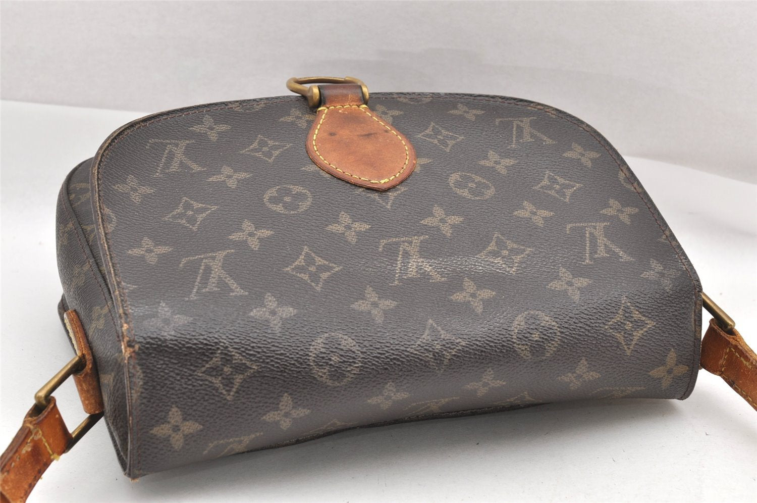 Authentic Louis Vuitton Monogram Saint Cloud GM M51242 Shoulder Bag Junk 1624I