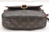 Authentic Louis Vuitton Monogram Saint Cloud GM M51242 Shoulder Bag Junk 1624I