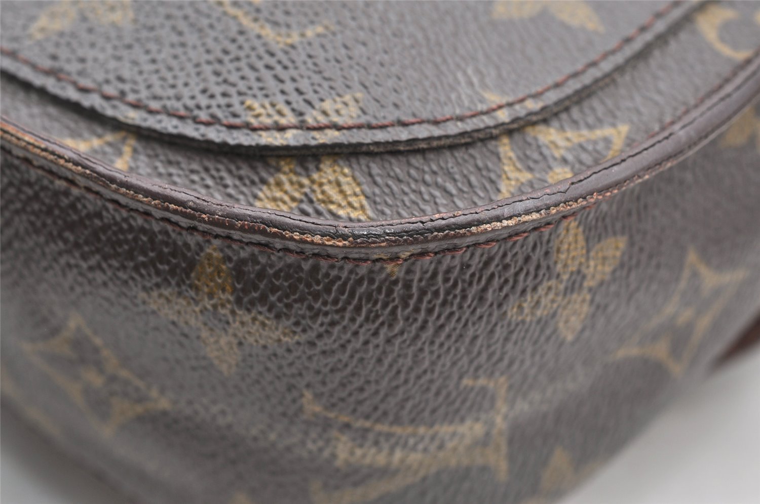 Authentic Louis Vuitton Monogram Saint Cloud GM M51242 Shoulder Bag Junk 1624I