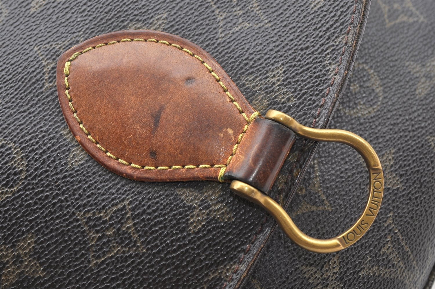 Authentic Louis Vuitton Monogram Saint Cloud GM M51242 Shoulder Bag Junk 1624I