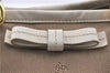 Authentic PRADA Canvas Leather Logo 2Way Shoulder Hand Bag Beige Ivory 1625D