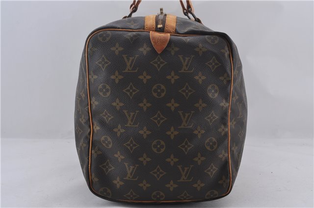 Authentic Louis Vuitton Monogram Sac Souple 45 Hand Boston Bag M41624 LV 1625E