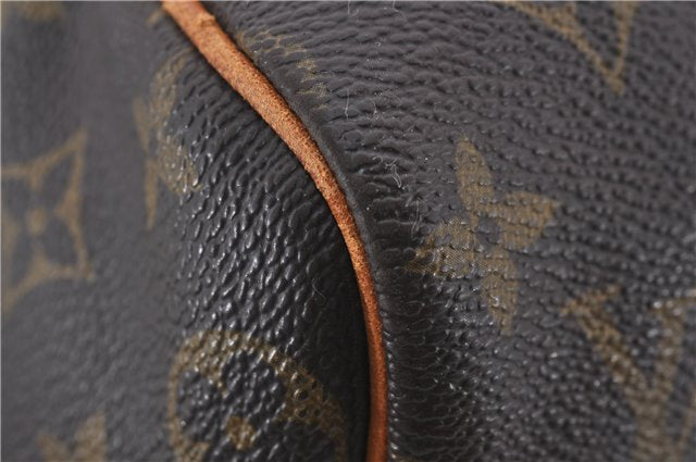 Authentic Louis Vuitton Monogram Sac Souple 45 Hand Boston Bag M41624 LV 1625E