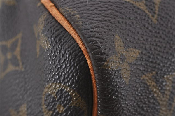 Authentic Louis Vuitton Monogram Sac Souple 45 Hand Boston Bag M41624 LV 1625E