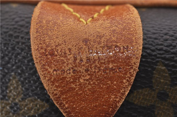 Authentic Louis Vuitton Monogram Sac Souple 45 Hand Boston Bag M41624 LV 1625E