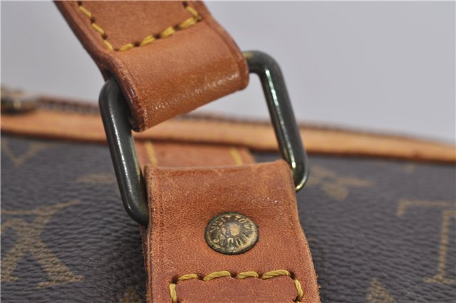 Authentic Louis Vuitton Monogram Sac Souple 45 Hand Boston Bag M41624 LV 1625E