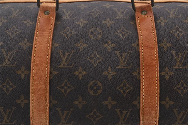 Authentic Louis Vuitton Monogram Sac Souple 45 Hand Boston Bag M41624 LV 1625E