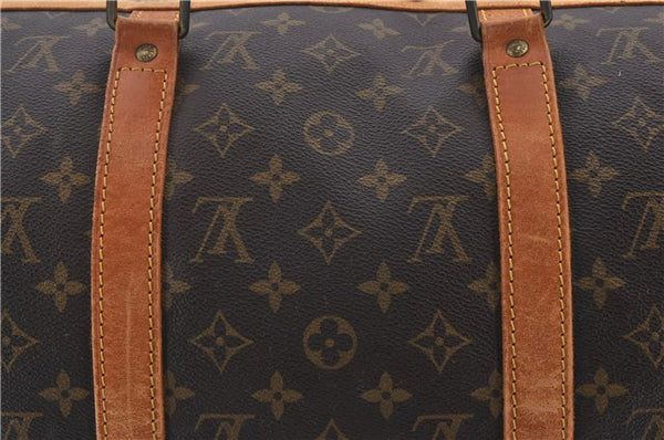 Authentic Louis Vuitton Monogram Sac Souple 45 Hand Boston Bag M41624 LV 1625E