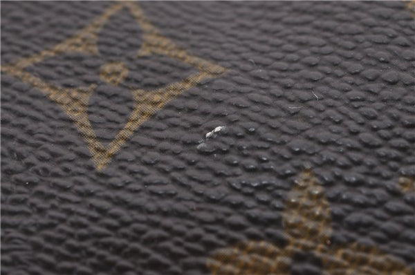 Authentic Louis Vuitton Monogram Sac Souple 45 Hand Boston Bag M41624 LV 1625E