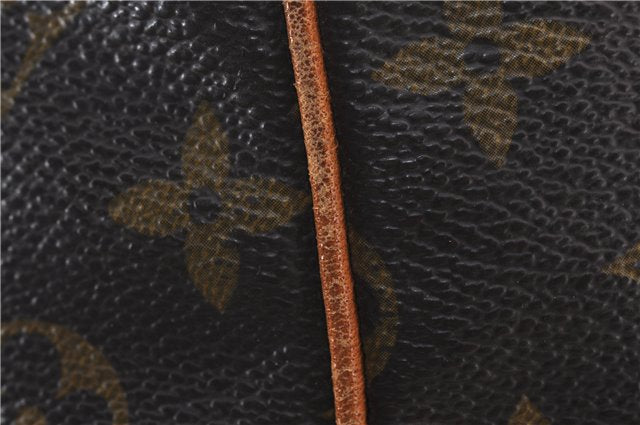 Authentic Louis Vuitton Monogram Sac Souple 45 Hand Boston Bag M41624 LV 1625E