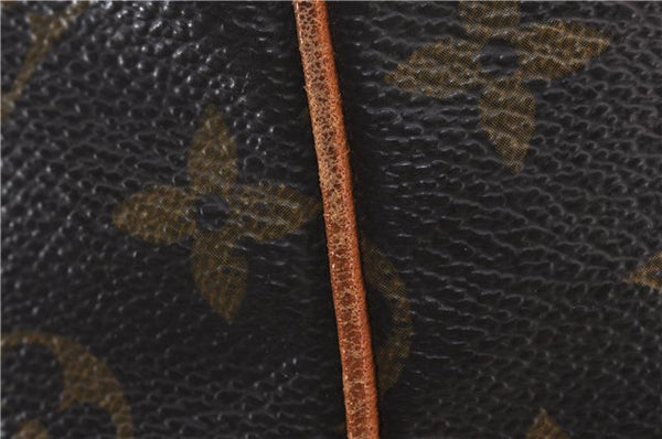 Authentic Louis Vuitton Monogram Sac Souple 45 Hand Boston Bag M41624 LV 1625E