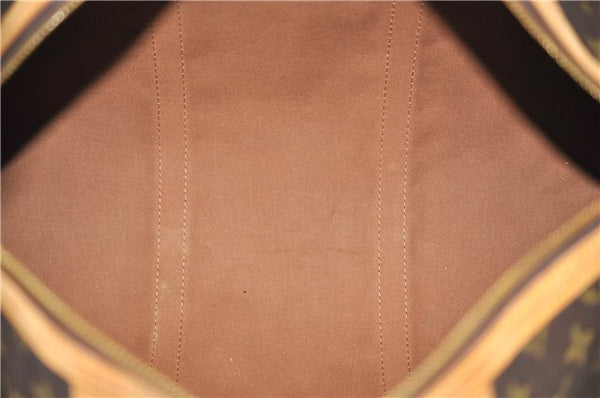 Authentic Louis Vuitton Monogram Sac Souple 45 Hand Boston Bag M41624 LV 1625E