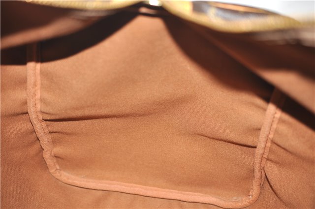 Authentic Louis Vuitton Monogram Sac Souple 45 Hand Boston Bag M41624 LV 1625E