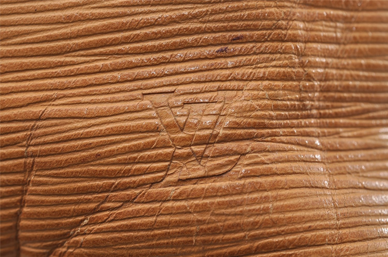 Authentic Louis Vuitton Epi Petit Noe Shoulder Drawstring Bag M44106 Beige 1625I