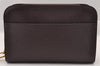 Authentic Louis Vuitton Taiga Baikal Clutch Bag Purple M30186 LV 1626I