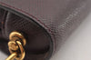 Authentic Louis Vuitton Taiga Baikal Clutch Bag Purple M30186 LV 1626I