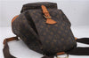 Authentic Louis Vuitton Monogram Montsouris GM Backpack M51135 LV 1627D