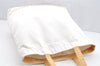 Authentic Louis Vuitton Fondation Exclusive Shoulder Tote Bag Canvas White 1627I