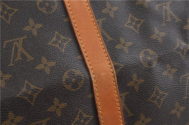 Authentic Louis Vuitton Monogram Keepall 55 Boston Bag M41424 LV 1628D