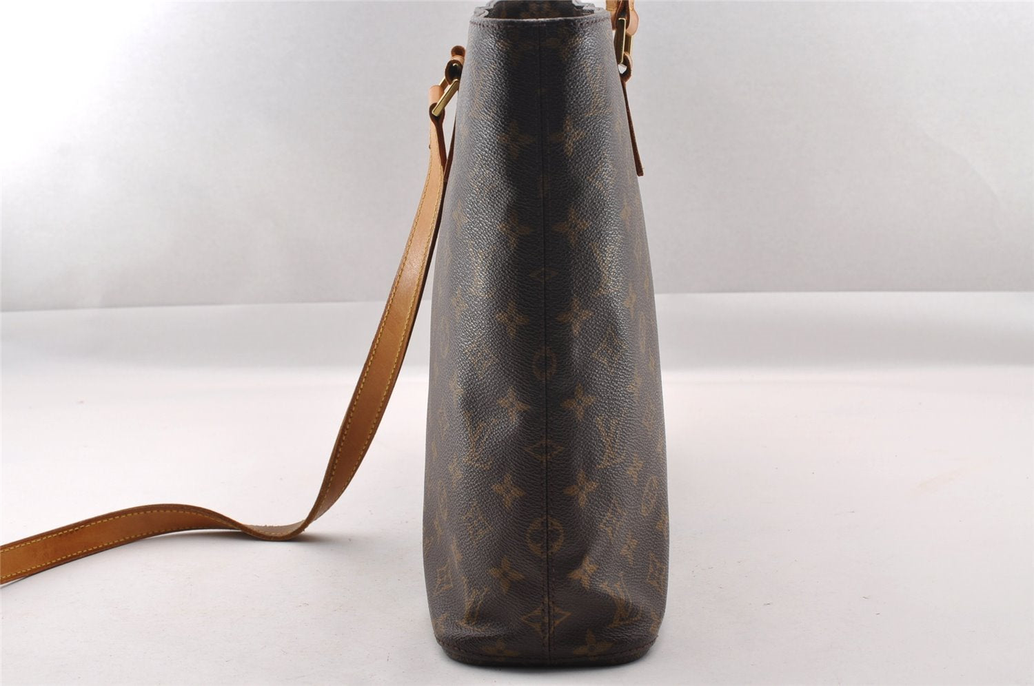 Authentic Louis Vuitton Monogram Luco Shoulder Tote Bag M51155 LV Junk 1628I