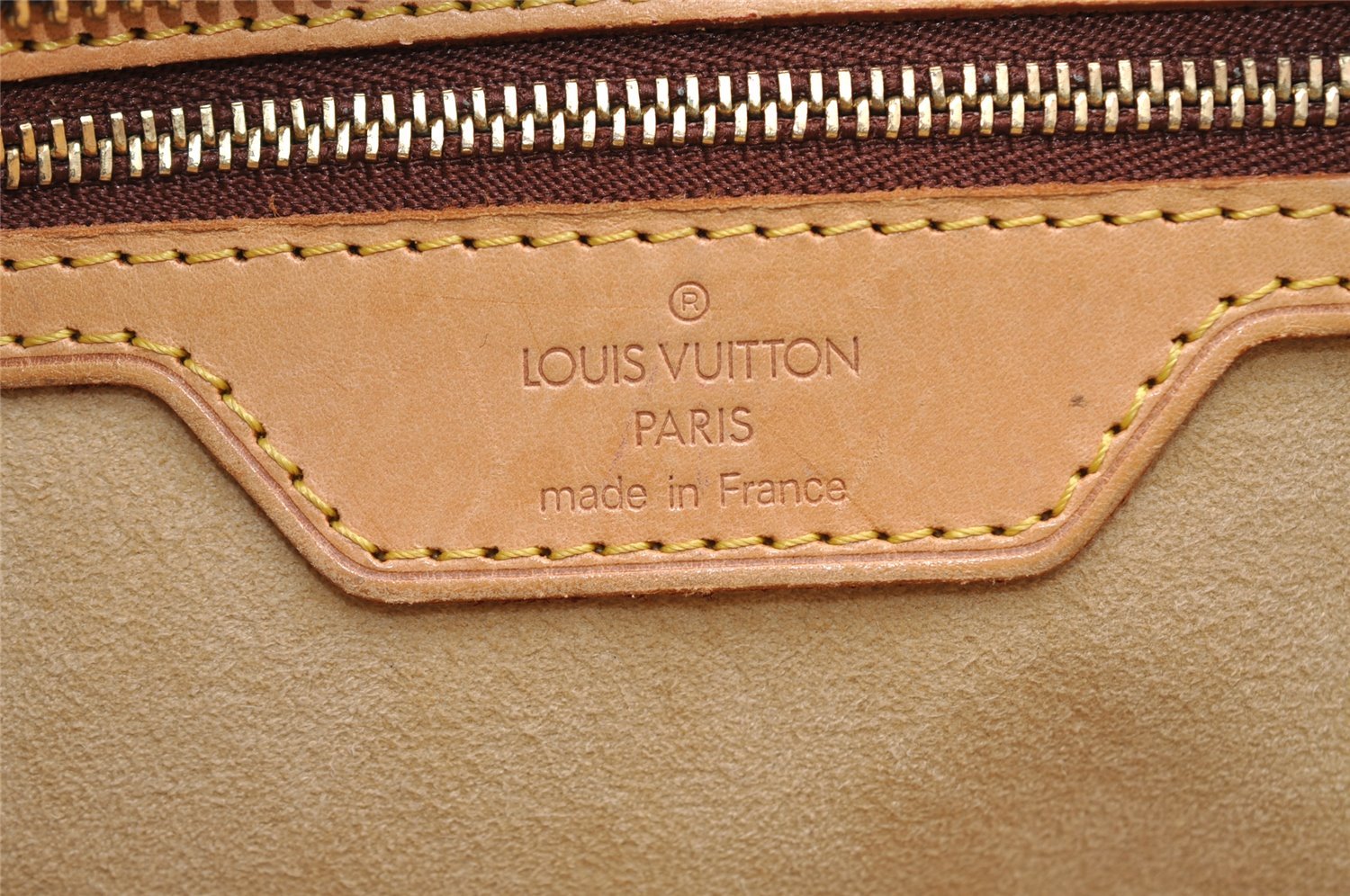 Authentic Louis Vuitton Monogram Luco Shoulder Tote Bag M51155 LV Junk 1628I