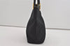 Authentic GUCCI Vintage Shoulder Tote Bag GG Canvas Leather 0021099 Black 1629I