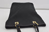 Authentic GUCCI Vintage Shoulder Tote Bag GG Canvas Leather 0021099 Black 1629I
