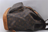 Authentic Louis Vuitton Monogram Montsouris GM Backpack M51135 LV 1630D