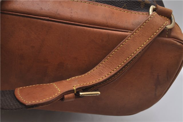 Authentic Louis Vuitton Monogram Montsouris GM Backpack M51135 LV 1630D