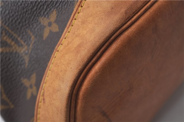 Authentic Louis Vuitton Monogram Montsouris GM Backpack M51135 LV 1630D