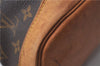 Authentic Louis Vuitton Monogram Montsouris GM Backpack M51135 LV 1630D