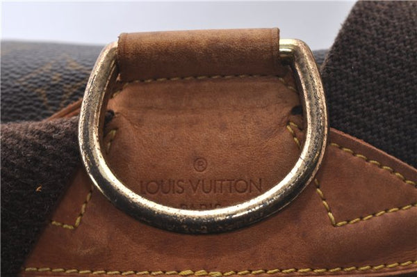 Authentic Louis Vuitton Monogram Montsouris GM Backpack M51135 LV 1630D