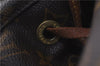 Authentic Louis Vuitton Monogram Montsouris GM Backpack M51135 LV 1630D