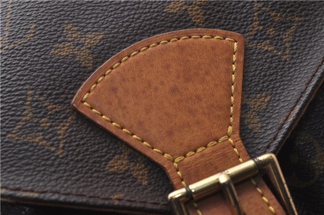 Authentic Louis Vuitton Monogram Montsouris GM Backpack M51135 LV 1630D
