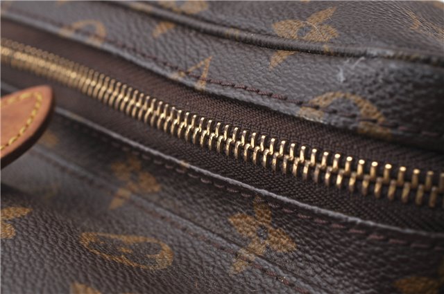 Authentic Louis Vuitton Monogram Montsouris GM Backpack M51135 LV 1630D
