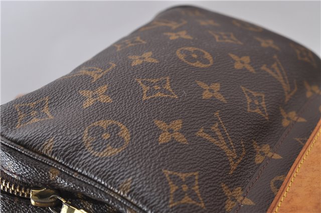 Authentic Louis Vuitton Monogram Montsouris GM Backpack M51135 LV 1630D