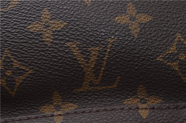 Authentic Louis Vuitton Monogram Montsouris GM Backpack M51135 LV 1630D