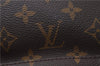 Authentic Louis Vuitton Monogram Montsouris GM Backpack M51135 LV 1630D