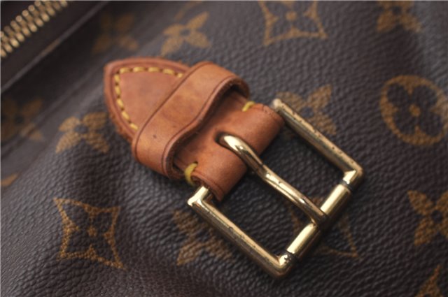 Authentic Louis Vuitton Monogram Montsouris GM Backpack M51135 LV 1630D