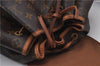 Authentic Louis Vuitton Monogram Montsouris GM Backpack M51135 LV 1630D