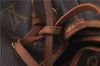 Authentic Louis Vuitton Monogram Montsouris GM Backpack M51135 LV 1630D