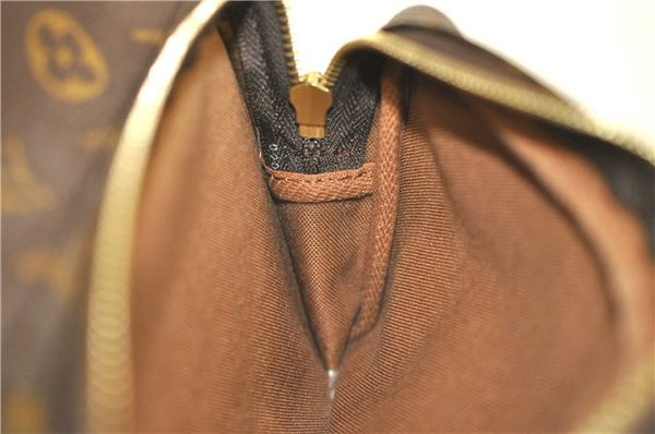 Authentic Louis Vuitton Monogram Montsouris GM Backpack M51135 LV 1630D
