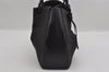 Authentic GUCCI Hand Tote Bag Purse GG Canvas Leather 101919 Black 1631I