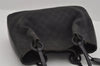 Authentic GUCCI Hand Tote Bag Purse GG Canvas Leather 101919 Black 1631I