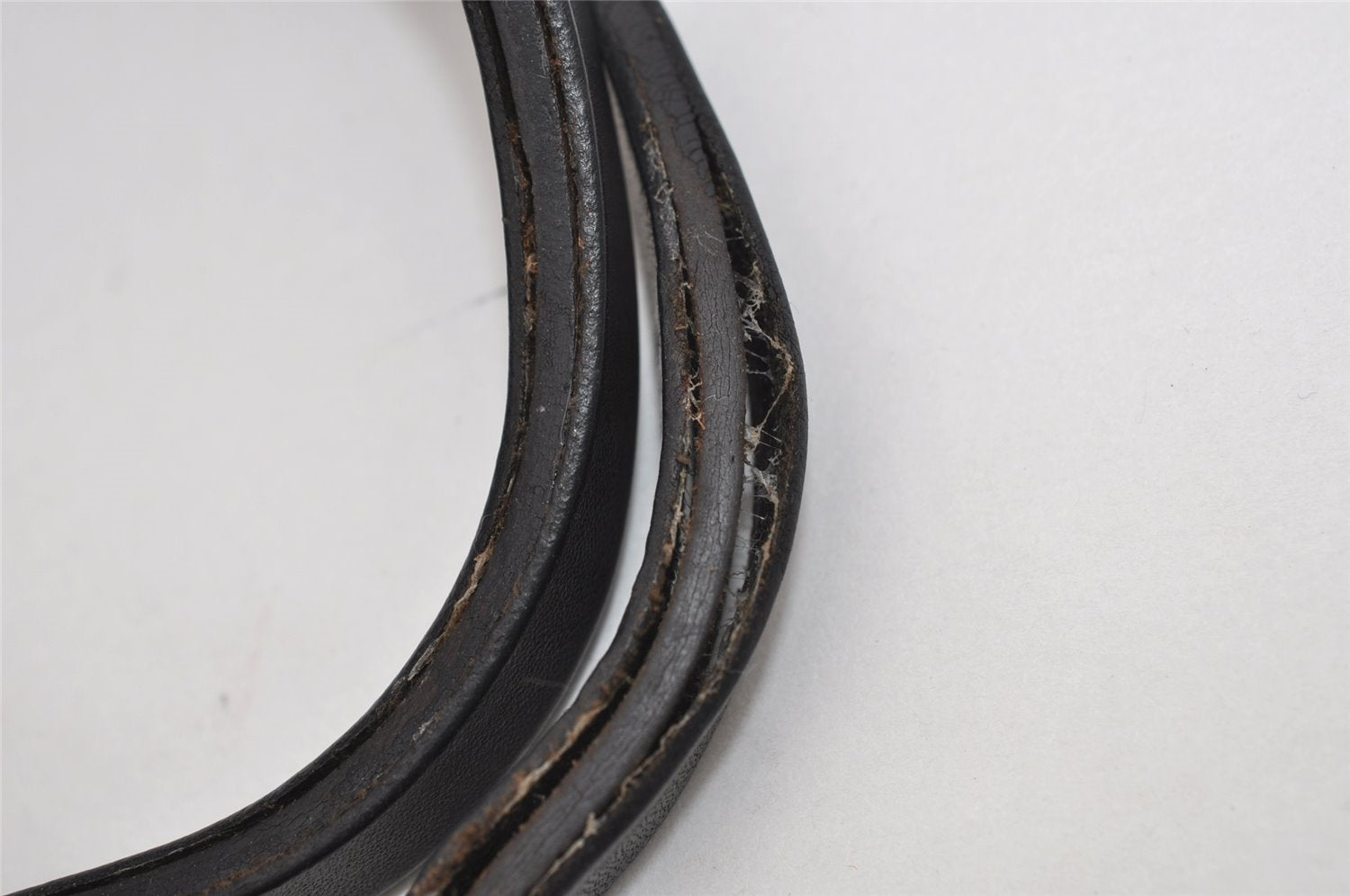 Authentic GUCCI Hand Tote Bag Purse GG Canvas Leather 101919 Black 1631I