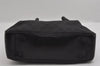 Authentic GUCCI Hand Tote Bag Purse GG Canvas Leather 101919 Black 1631I