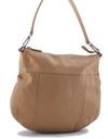 Authentic PRADA Leather Shoulder Hand Bag Beige 1632D