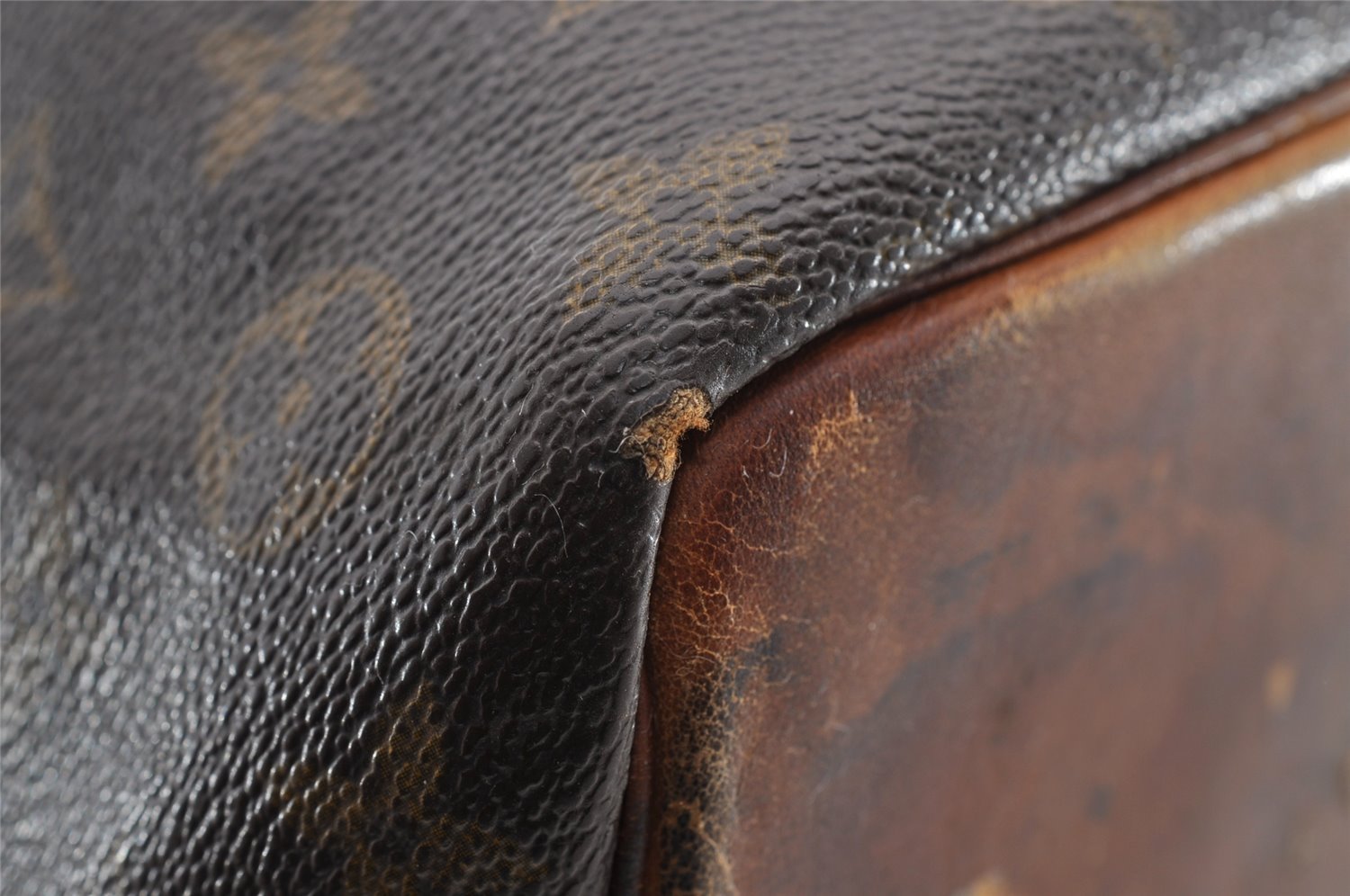 Authentic Louis Vuitton Monogram Petit Noe M42226 Shoulder Drawstring Bag 1632I