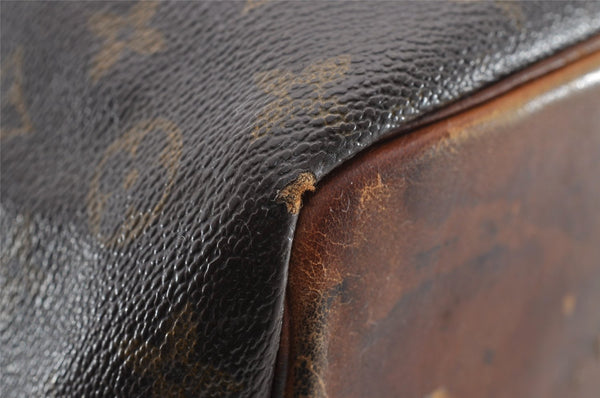 Authentic Louis Vuitton Monogram Petit Noe M42226 Shoulder Drawstring Bag 1632I